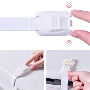 

1Pcs Anti-collision Baby Drawer Lock ABS Multifunction Baby Cabinet Door Lock Protector Baby Safety Table Corner Guards