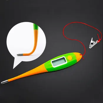 

1Pc Digital Thermometer for Pet Dogs Cat Pig Animals Electronic Thermometer Professional Medical Tools Veterinary Supplies Mar20