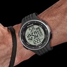 SYNOKE мужские спортивные часы цифровые Дата классические уличные армейские мужские часы большой Циферблат Водонепроницаемые цифровые часы Relogio Masculino