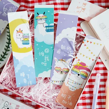 

30 pcs/1 lot Sheep camel Paper bookmarks bookmarks for books/Share/book markers/tab for books/stationery