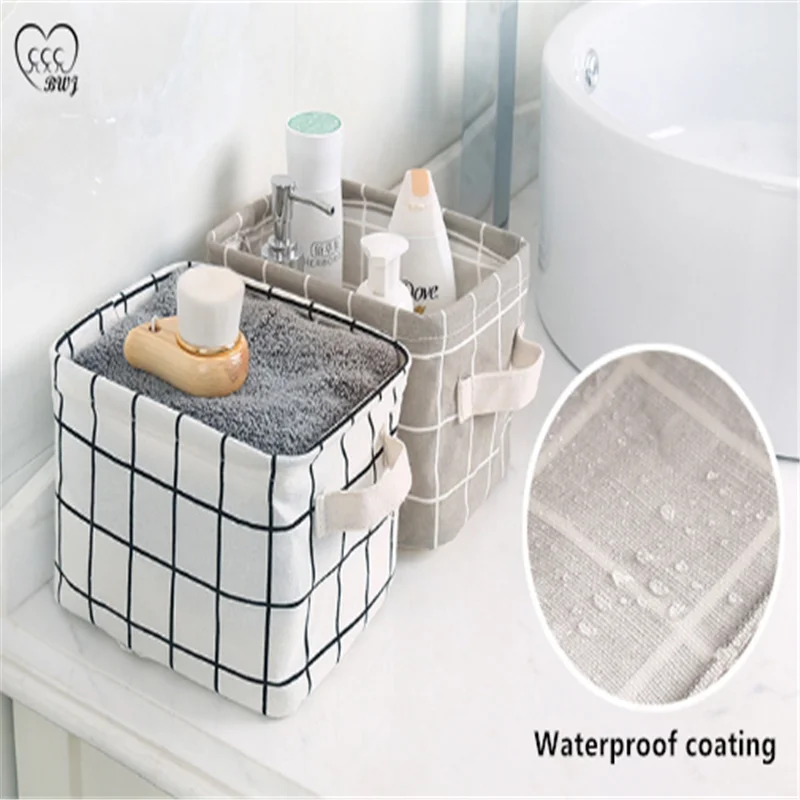 

Rectangular Desktop Storage Basket Portable Waterproof Bathroom Makeup Kitchen Organizer Debris Picnic Storage Household Items