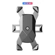  Four Angles Touch Control Anti-separtion Rotatable Bicycle Silicone Phone Stand Bike Gps Holder Suitable for All Mobile Phone 