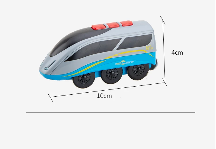 Детский Электрический поезд набор игрушек поезд литой слот игрушка подходит для стандартного деревянного поезда Железной Дороги