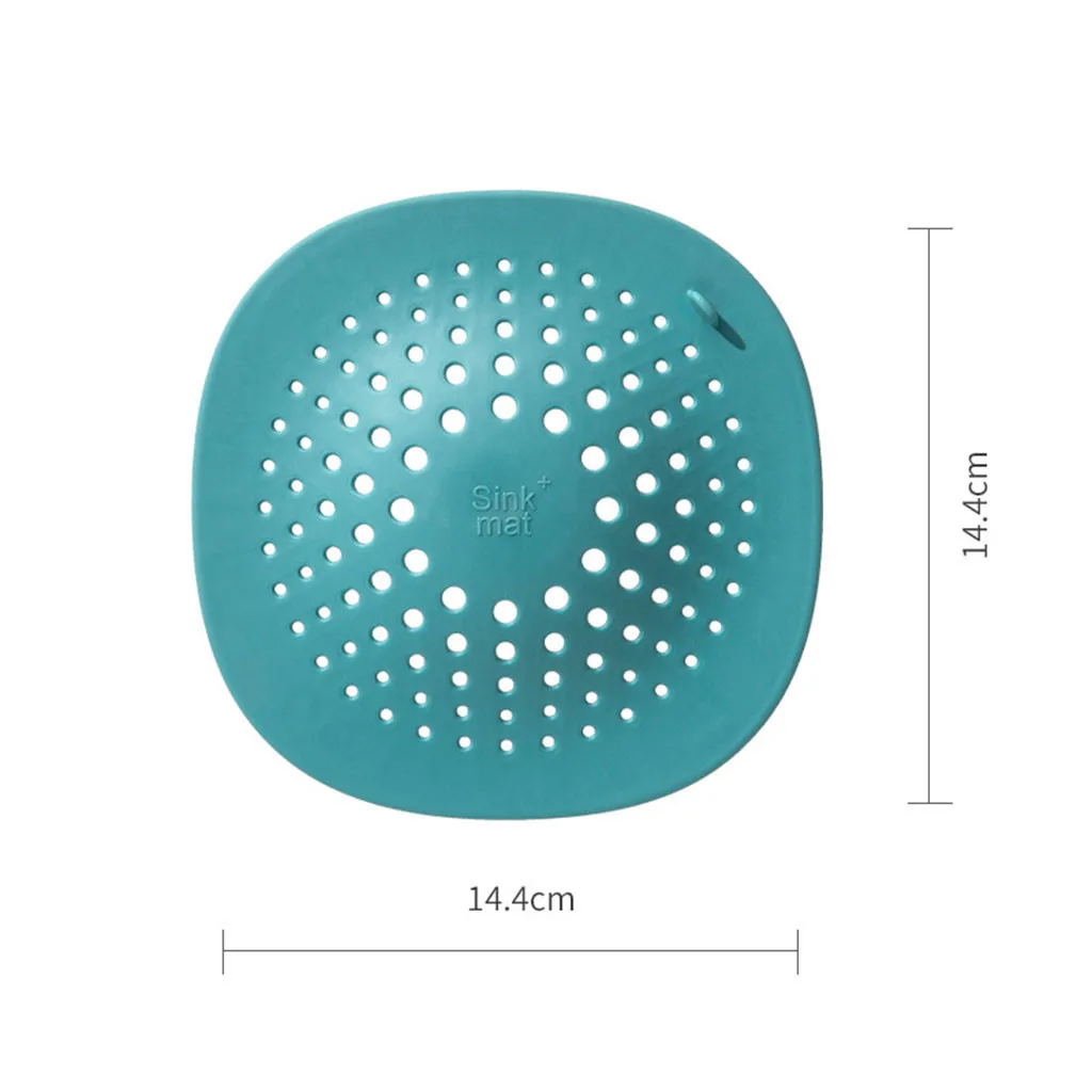 Силиконовый сливной фильтр для раковины, волосы в ванной, ловушка, пробка для слива, отверстие для слива, сетчатый фильтр, фильтр для ванной комнаты, набор, Dec 7th