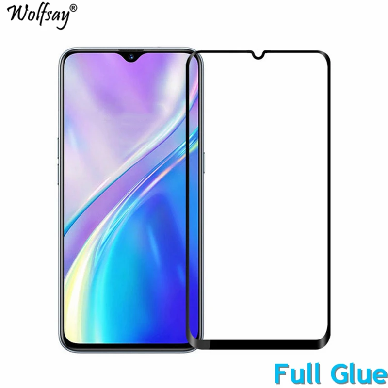 2 шт. защитная пленка для экрана Realme XT 730 г закаленное стекло с полным покрытием