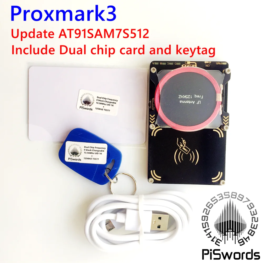 Новейший proxmark3 Набор для разработки костюмов 3,0 proxmark NFC RFID считыватель писатель для rfid nfc карты копир клон трещины обновление verison 512K