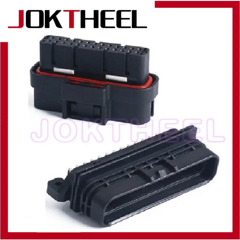 

1 set 1.0mm two row SUPER SEAL 26 Pos pin sealed female male pin PCB connector computer ECU TE AMP auto plug 6473711-1 1473712-1