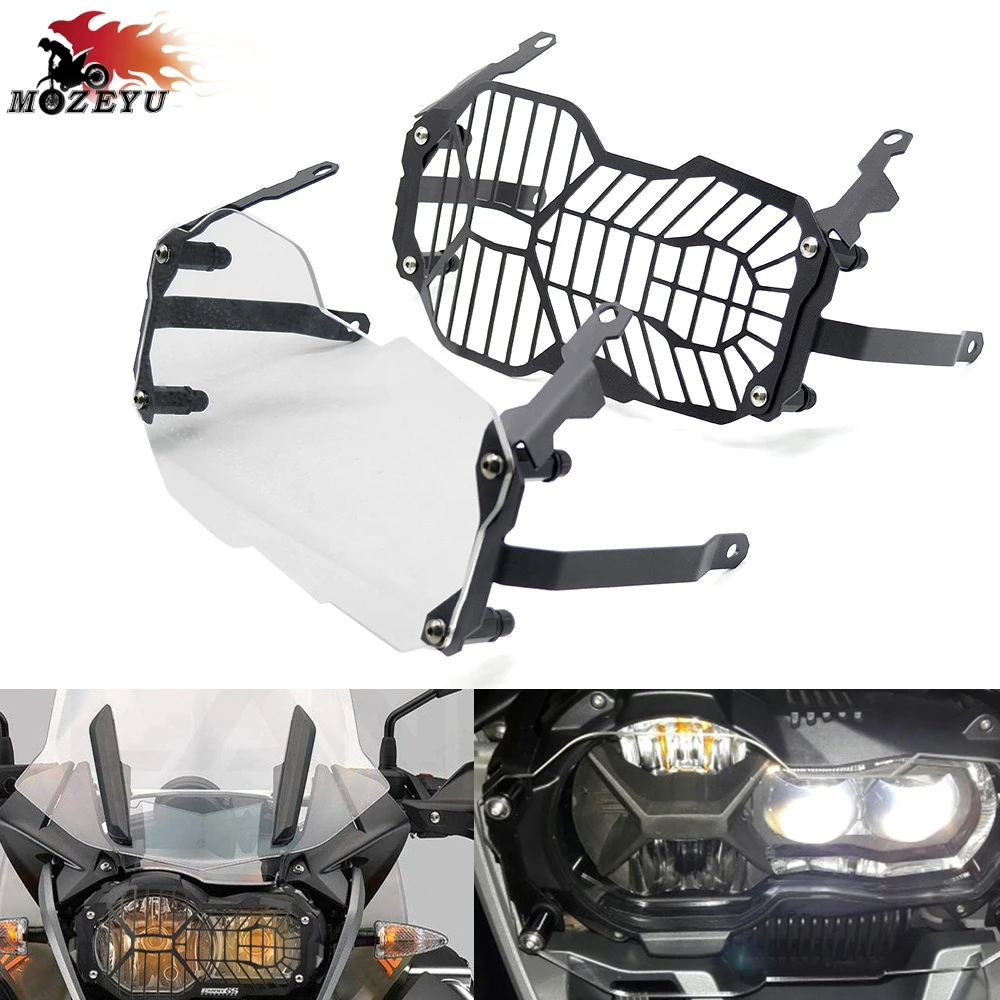 

Motorcycle Headlight Grille Light Cover Protective Guard For BMW R1200GS R1200GS LC 2013-2018 2019 R1200GS LC ADV 2014-2018