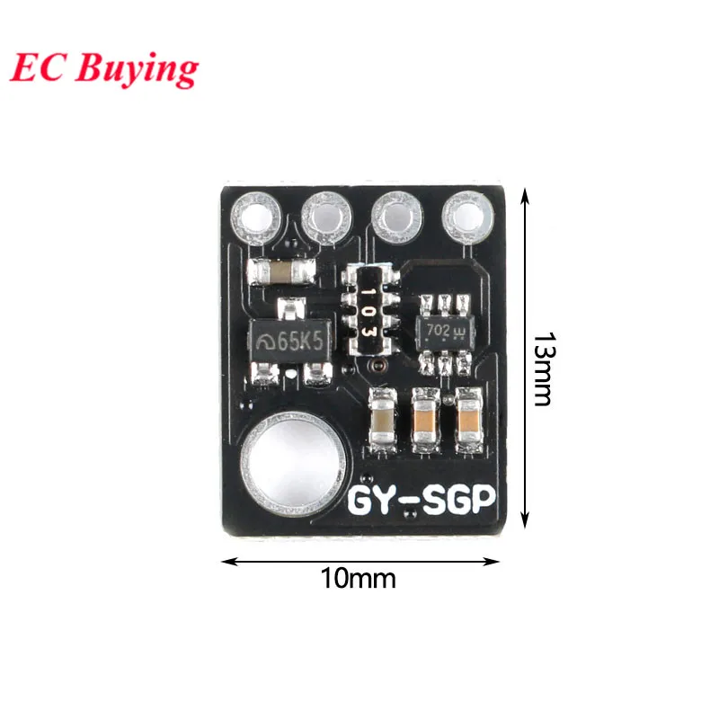 1-2 Stück GY-SGP30 SGP40 SGP41 MICS-6814 CCS811 TGS2600 BME680 Kohlendioxid-Gassensor Luftqualität CO2 CO NO2 NH3 TVOC ECO2 Detektor – Detail 1
