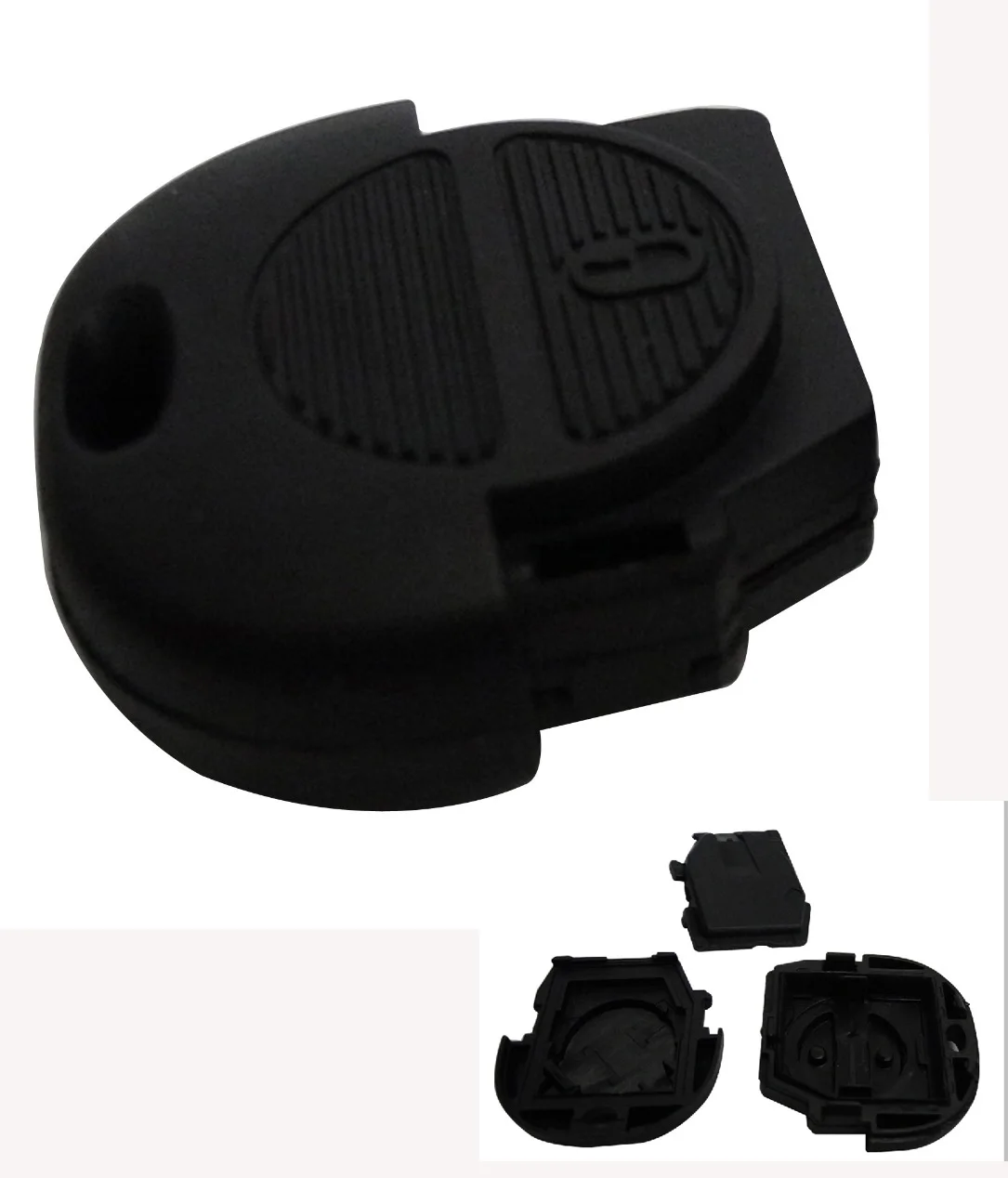 

jingyuqin 10pcs Replacement 2 Buttons Auto Car Key Shell For NISSAN X-TRAIL MICRA Remote Key Case Cover Drop Shipping
