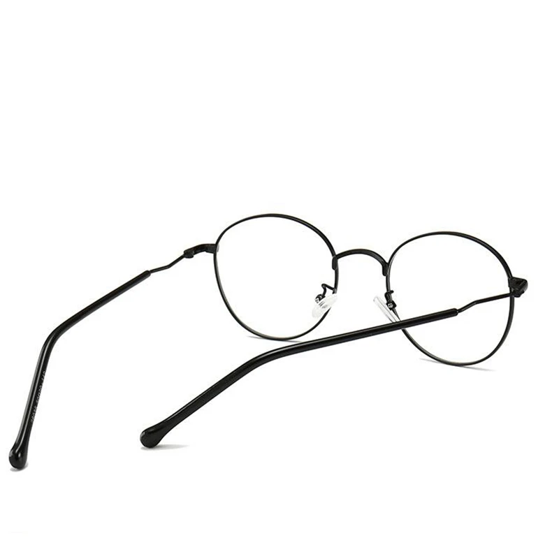 Oval 1.56 Aspherical Lens Prescription Eyeglasses Women Men Student Optical Spectacle Nearsighted Glasses 0 -0.5 -0.75 To -6.0 3