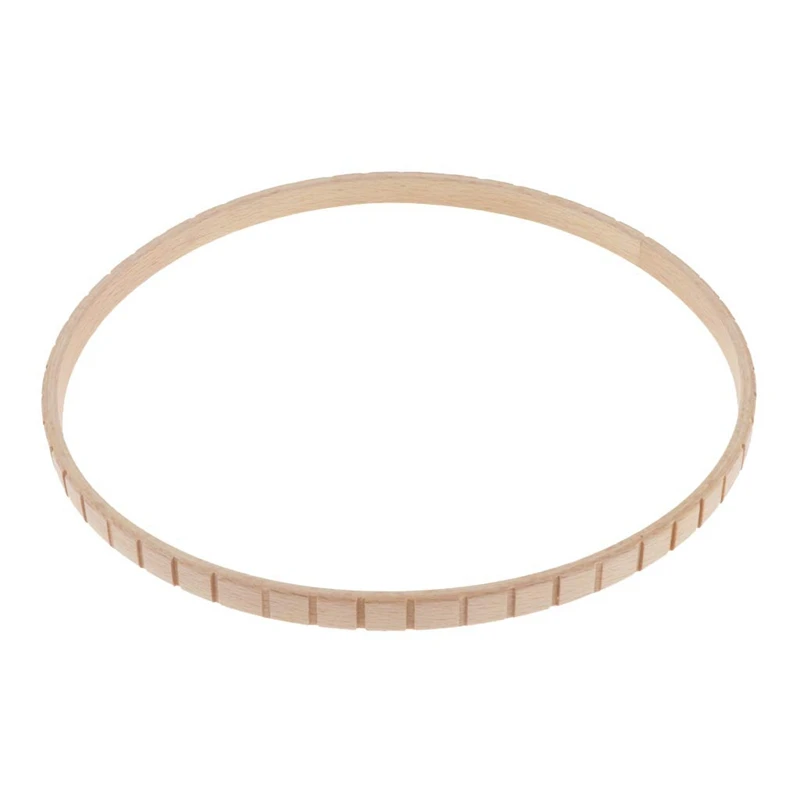 Round Wooden Loom Hand-Knitting Machine for DIY Handmade Wall Hangings Household Weaving Tools 29 x 29CM