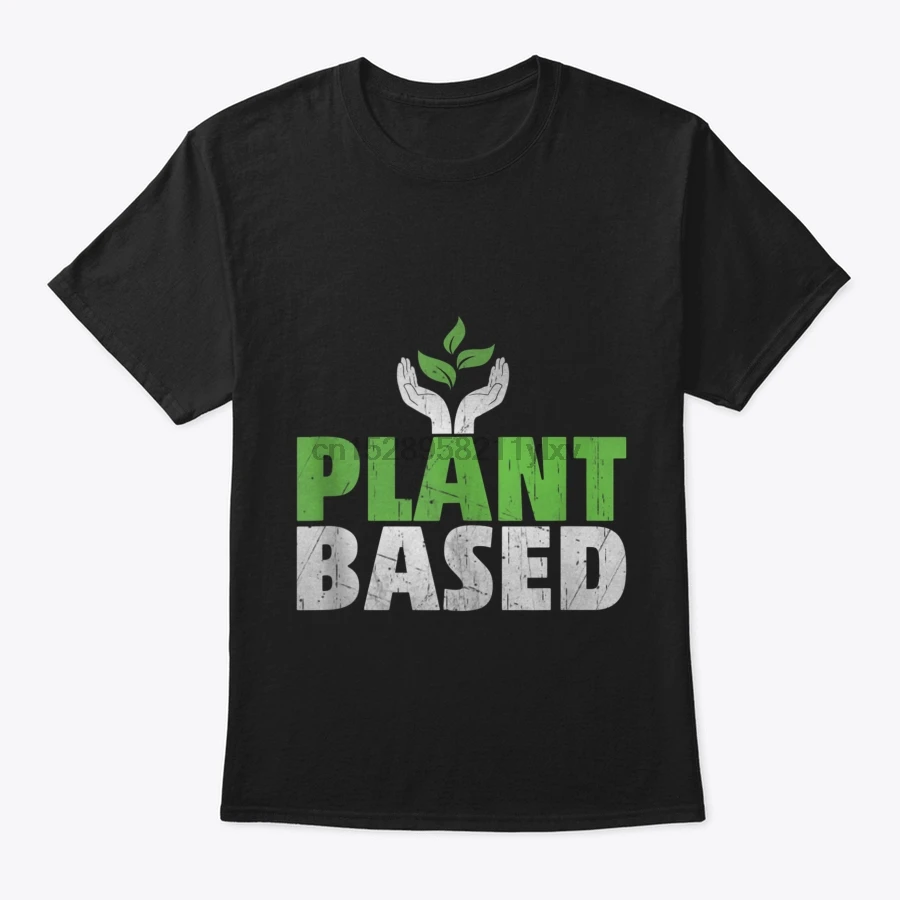 Мужская футболка с растительным питанием Vegan Gift Plant Based V футболки для женщин и