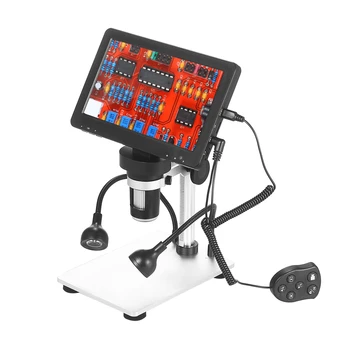 

7-inch LCD Digital Microscope 1200X Magnification Portable Rechargeable Microscope Video Camera Microscope with Remote Control