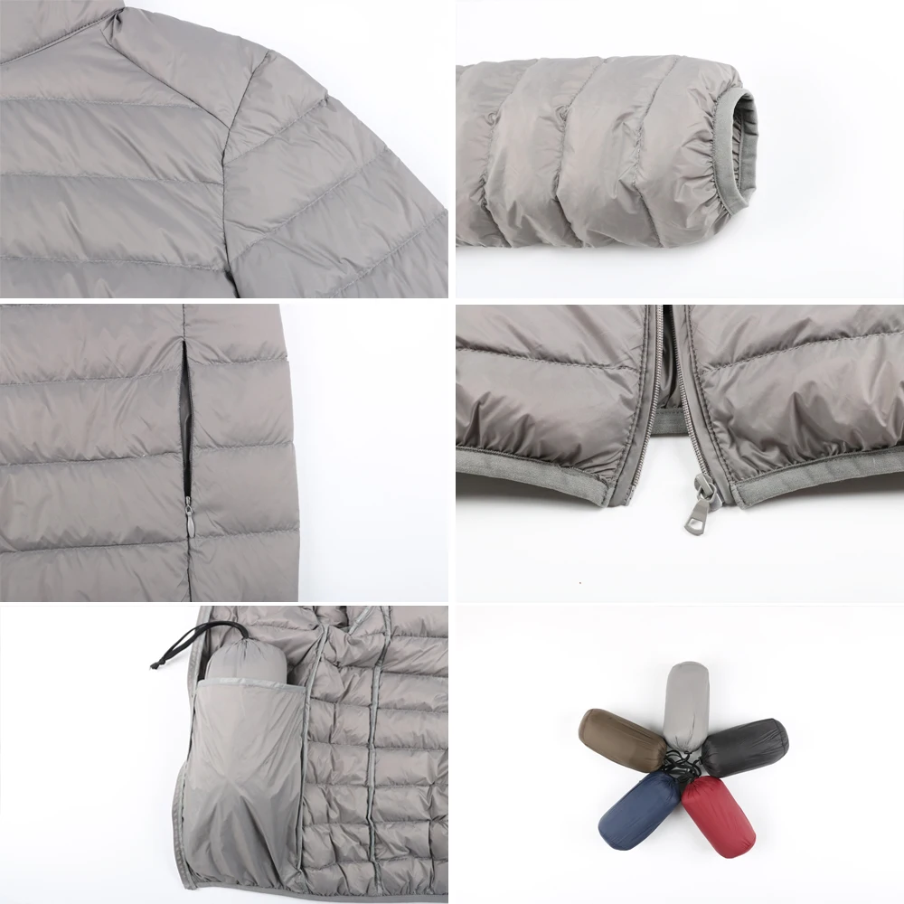 Man Down Jackets Ultra Light Windproof Warm