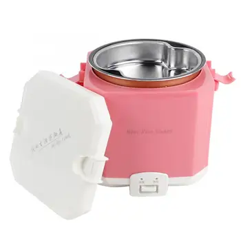 

Rice Cooker 300W 1.5L Domestic Mini Rice Electric Cooker Steamer with Handle 220V Plug Heated Food Containers