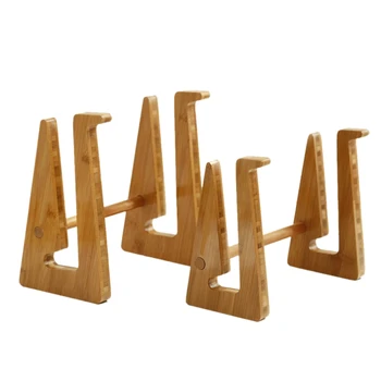

Bamboo Wood Laptop Cooling Bracket Lazy Beech Tablet Desktop Storage Rack