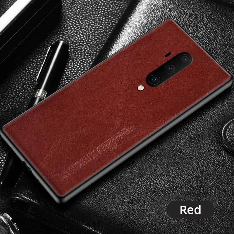 H134 Настоящий масляный воск кожаный чехол для телефона для Oneplus 7T Pro 7 Pro 6 6T 7TPRO чехол для One Plus 7 Pro 5 5T 7 7Pro роскошный - Цвет: H134