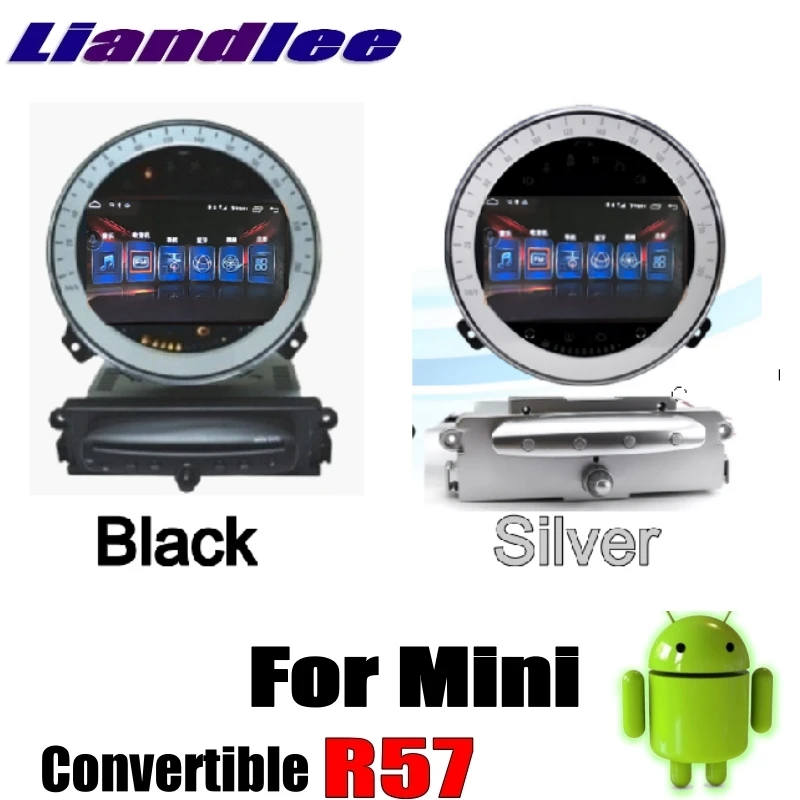

Liandlee автомобильный мультимедийный плеер NAVI для Mini Convertible R57 2009 ~ 2017 Android без DVD-плеера автомобильное радио стерео GPS 4G навигация