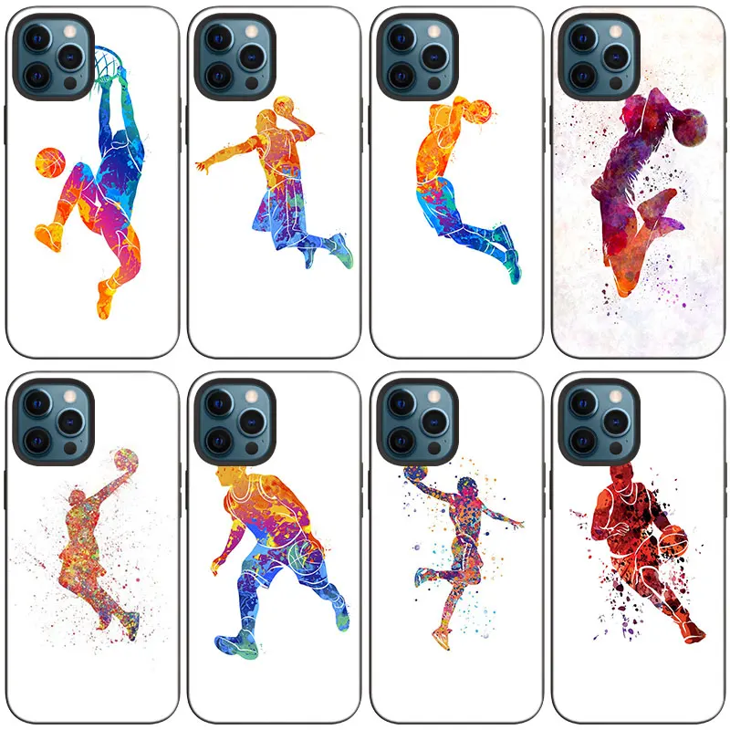 Баскетбольный чехол dunk для телефона Apple iPhone 13 12 Mini 11 Pro Max 7 8 XR X XS MAX 6 6S Plus 5