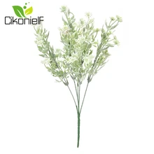 Cikonielf Белый Искусственный Поддельный Букет маргариток Свадебная вечеринка домашний офис Цветочный декор украшения