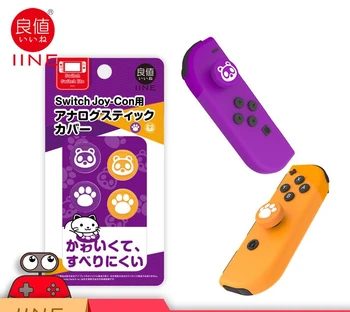 

5set Bear for Nintendo Switch NS Switch Lite Cat Paw Animal Crossing Analog Thumb Grip Joystick Thumb Grip Cover Case