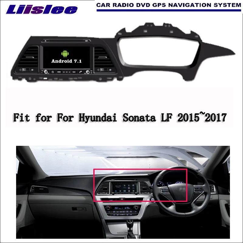 Android 7 1 2G RAM для Hyundai Sonata LF 2015 ~ 2017 RHD автомобильное радио Аудио Видео Мультимедиа DVD