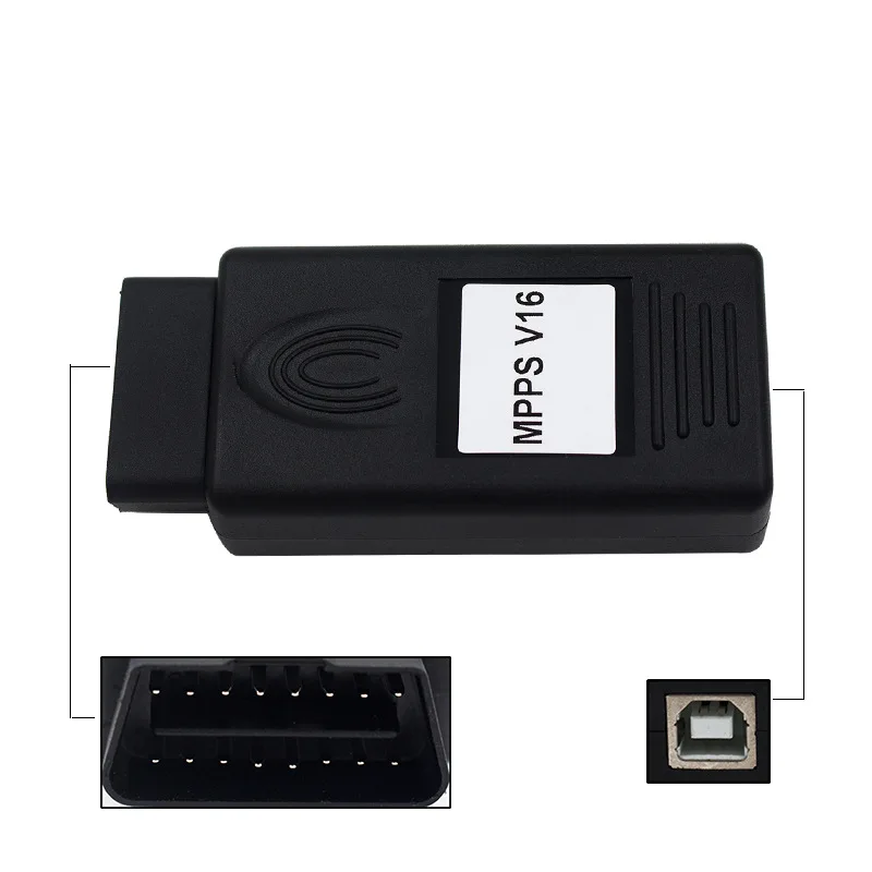 MPPS V16 A+++ качество ECU чип тюнинг MPPS V16 для EDC15 EDC16 CHECKSUM MPPS V13 кабель ECU Инструмент для прошивки ECU Flasher