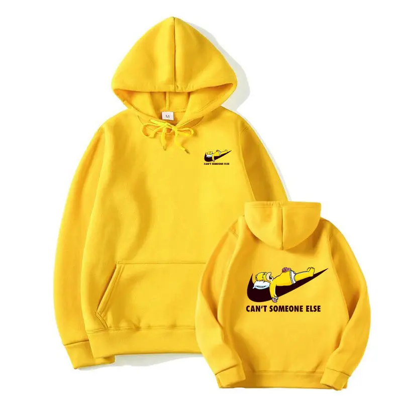 yellow Hop Juventude Rua Esportes Толстовки, Толстовки Da Moda azul, os homens de lazer, толстовки импрессан-де-анимасоу - Цвет: yellow