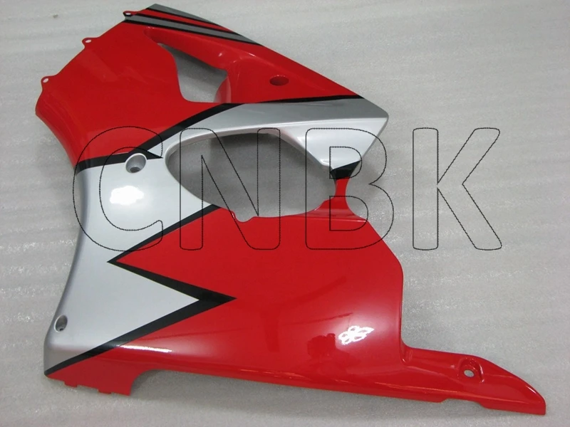 Для 636 ZX-6r 01 кузов ZX6r 636 2002 красный белый серебристый Abs обтекатель ниндзя ZX-6r 2000-2002 Пластиковые обтекатели