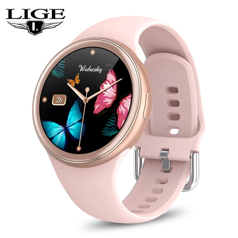 LIGE 2021 Smart Watch Women Men Heart Rate Blood Pressure Monitor Waterproof Smartwatch Fitness Bluetooths Smart Bracelet Band