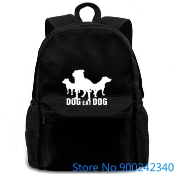 

New Dog Eat Dog Hard Punk Rock Band Black To Comical Men'd Print Letters women men backpack laptop travel school adult