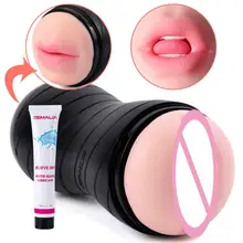 Male Masturbators Cup Adult Sex Toys Realistic Textured Pocket Vagina Pussy Man Masturbation