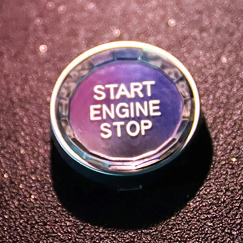 Стайлинга автомобилей запуска двигателя стоп кнопка включения Стикеры для BMW, Возраст 1, 2, 3, 4, 5, 6, 7, серия F20 F21 F22 F23 F30 F34 F10 F18 F12 F07 F01 F02