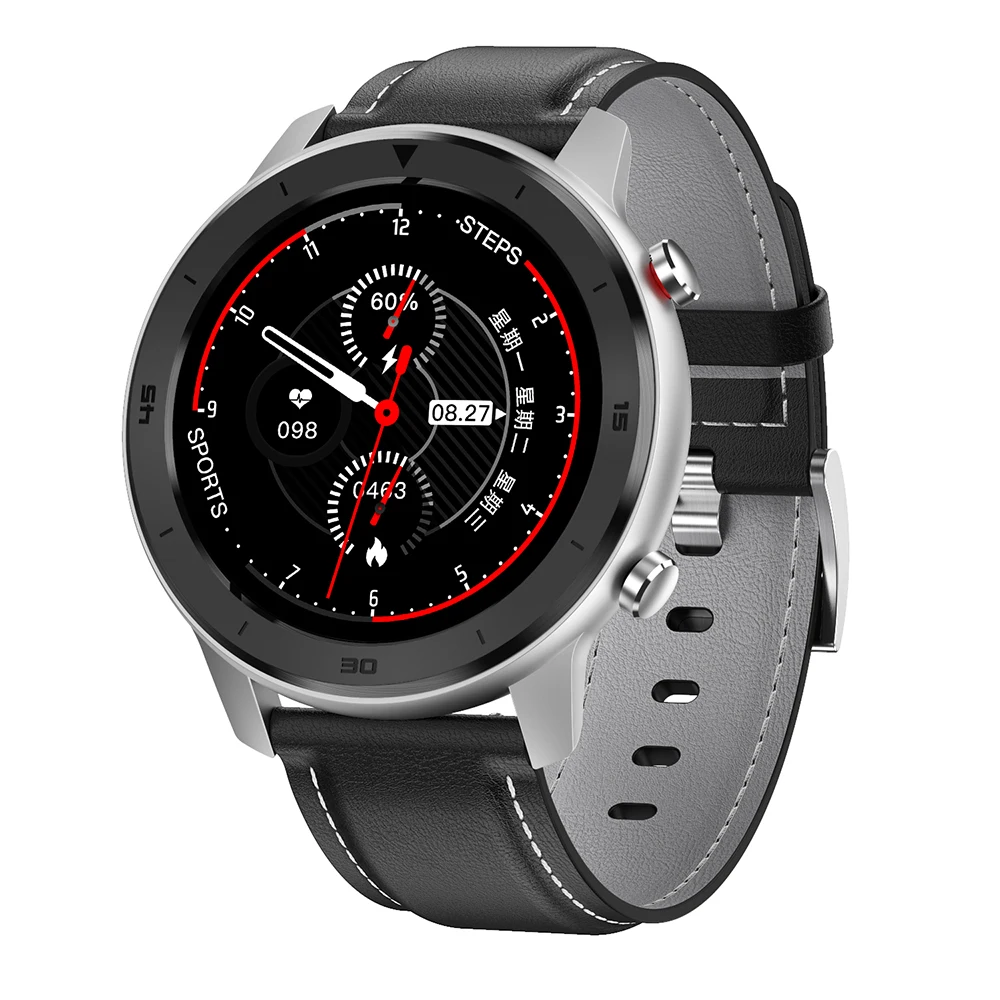 Для IOS Android бизнес часы для мужчин женщин Smartwatch Браслет Смарт часы IP68 Водонепроницаемый Носимых устройств мульти аналоговые циферблаты
