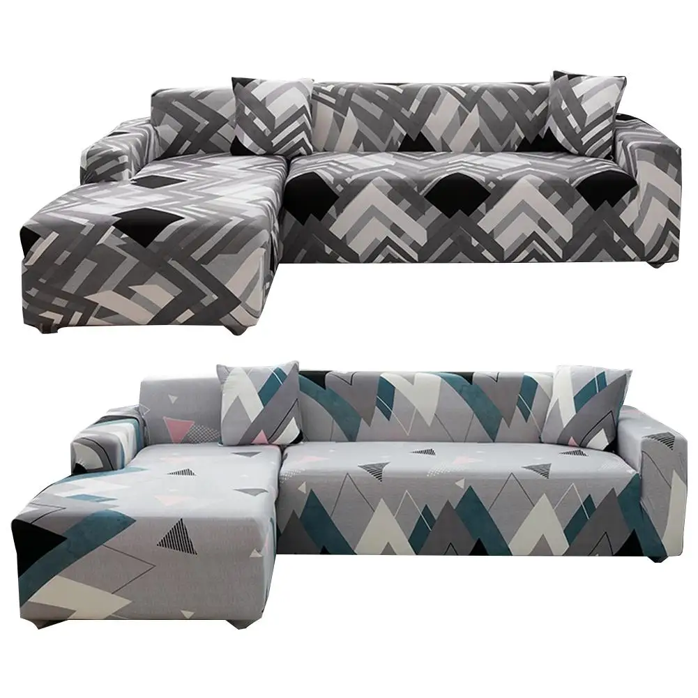 Fundas de sofá en forma de L, cubierta de sofá seccional, fundas