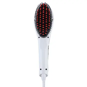 

Multifunctional Auto Electric Hair Straightener Comb LCD Iron Brush Auto Hair Massager Digital Fast Hair Straightener Brush