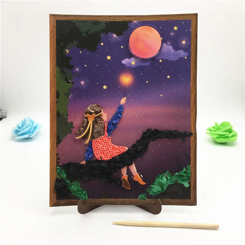 Happyxuan DIY Набор для творчества и рукоделия, набор для детского творчества, Набор для творчества, игрушки для девочек, детский сад