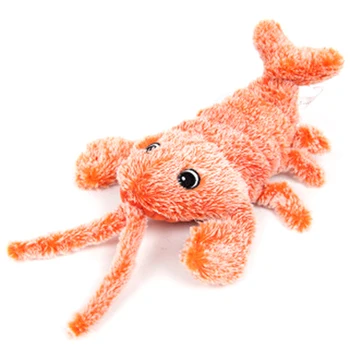 

Dog Toys Electric Jumping Shrimp Pet Dog Toys Simulation Sports Dog Toys Biting Supplies USB Charging Sound Toy