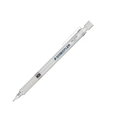 Silver 1 шт. Staedtler 925; большие размеры 35-механический карандаш 0,3/0,5/0,7/0,9/2,0 мм школьные канцелярские принадлежности металлический механический стержень для карандаша - Цвет: Silver