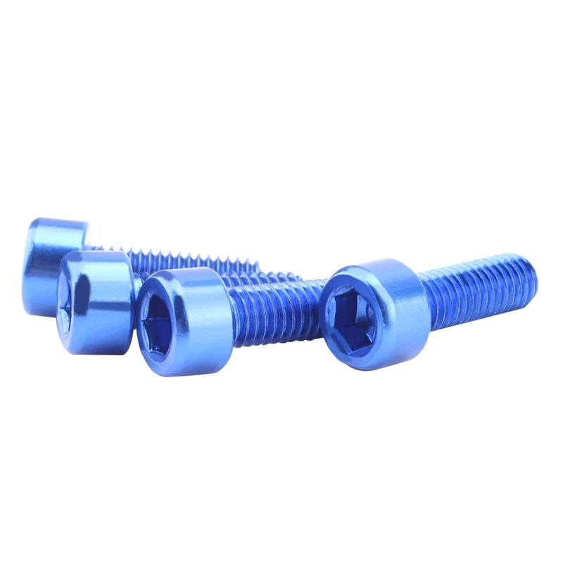 2 пары болтов для велосипедной бутылки воды M5 болты из алюминиевого сплава с