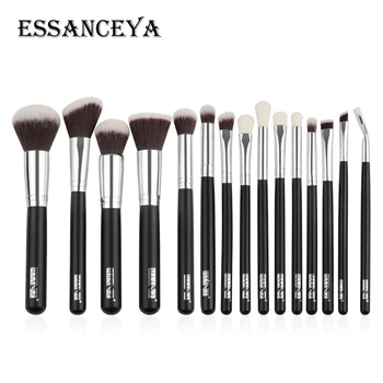 

ESSANCEYA 8/15pcs Professional Makeup Brushes Set Foundation Powder Soft Hair Pro Eyeshadow Blending Cosmetics Make Up Brushes