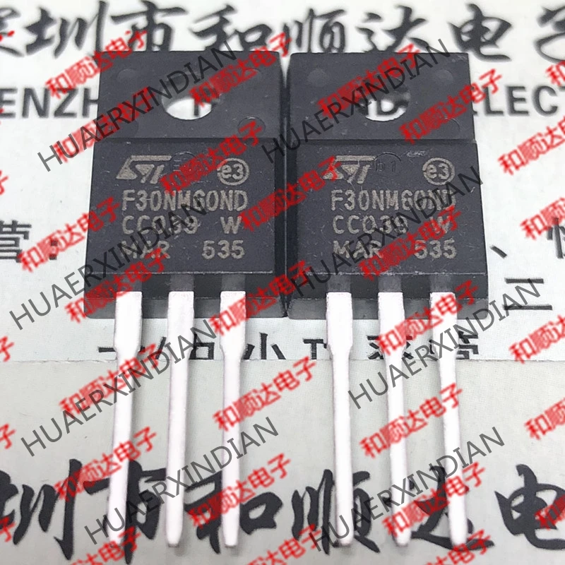 5 шт., новые оригинальные кнопки F30NM60ND STF30NM60ND TO-220F