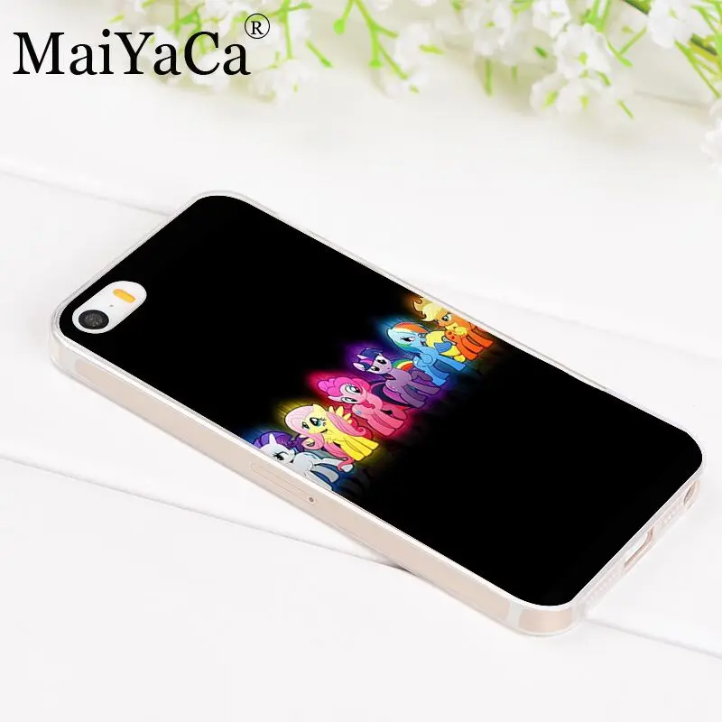 MaiYaCa Binful Magic My Little Pony Мягкий ТПУ чехол для телефона для iPhone 8 7 6 6S Plus X XS XR 10 5 5S SE 5C Чехол