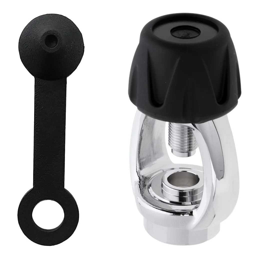 Scuba Diving Dive Tank DIN To Yoke 1st Regulator Adapter With Dust Cap Cover