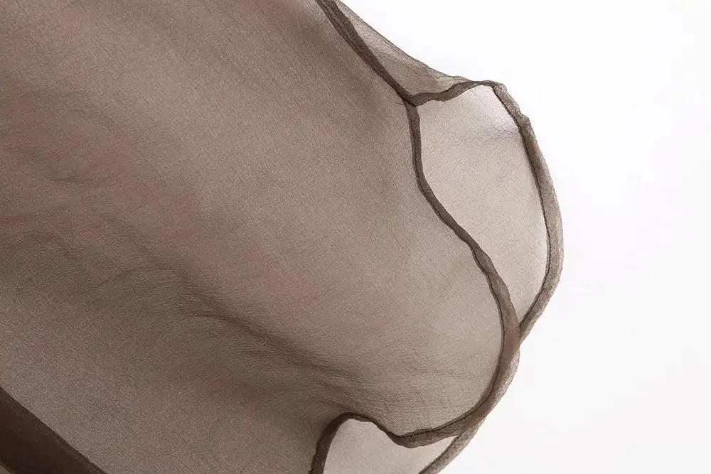 Увядшая английская индивидуальность прозрачное Сетчатое свободная Длинная блузка женская blusas mujer de moda женские рубашки-топы и блузки