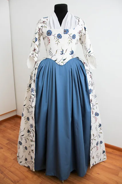 18th century rococo dress Marie Antoinette round Dresses cosplay costume Colonial Rococo Dress printed maiden | Тематическая одежда