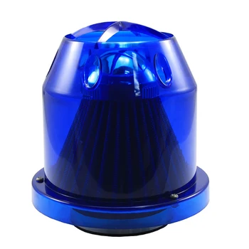 

76mm 3 inch Car Air Filter High Flow Crankcase Vent Cover Mini Breather Cold Air Intake Filters For Auto Universal Blue Red