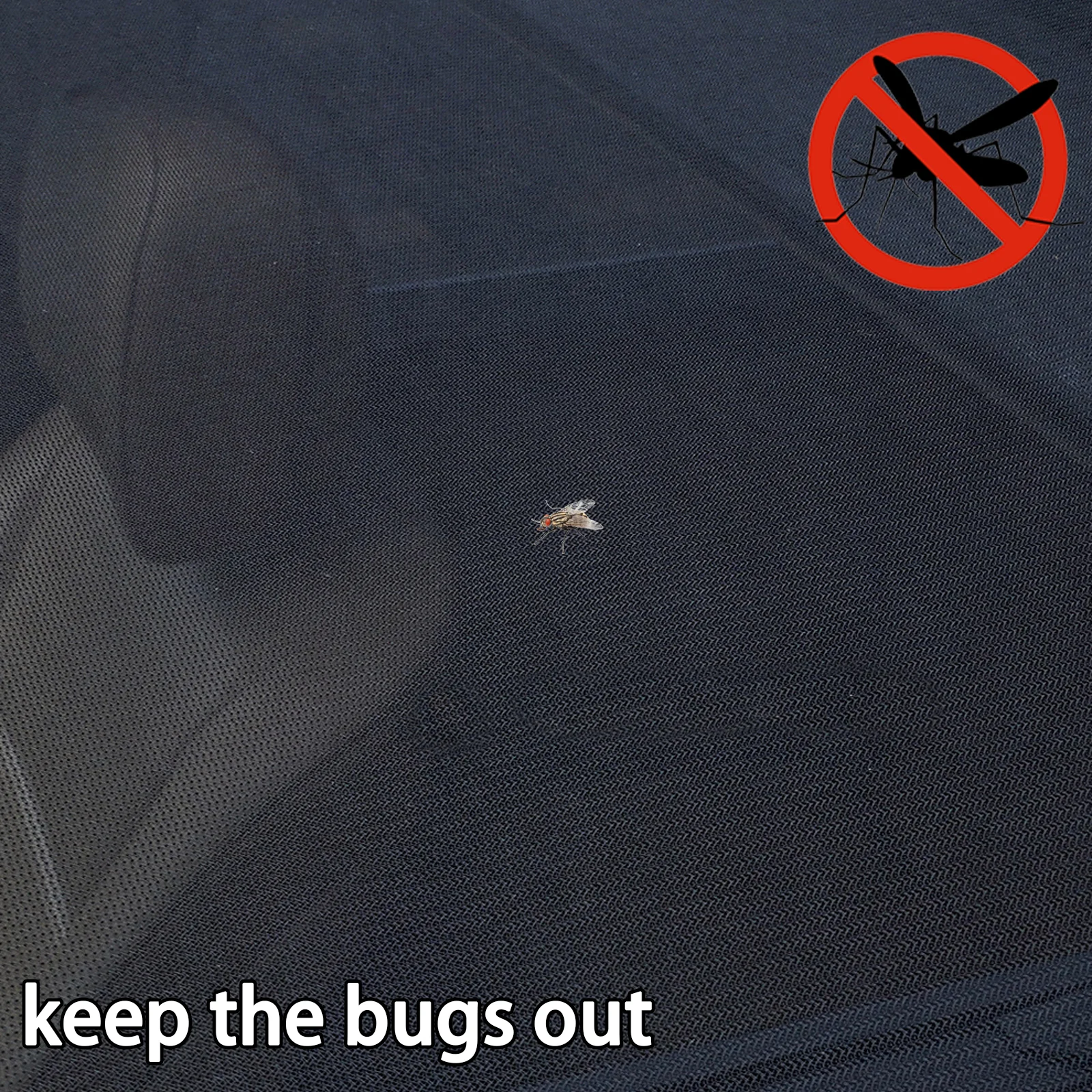 Sunroof Sunshade Magnetic Mesh Car Roof Awnings Cover Camping Kept The Bugs Out Screen Anti-Mosquito Trips SUV Tent