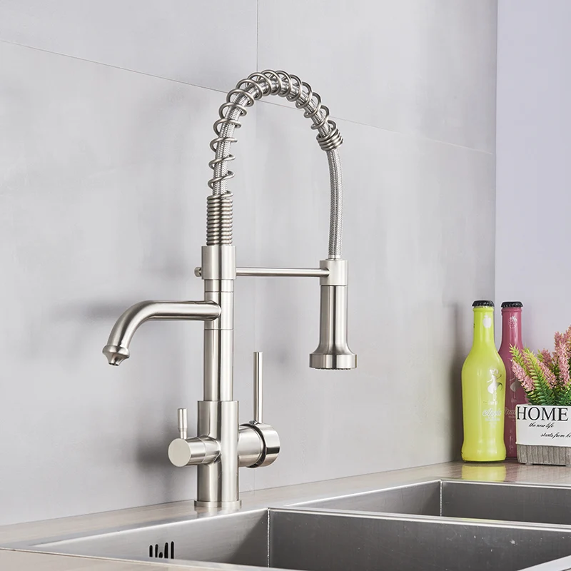 Brushed nickel